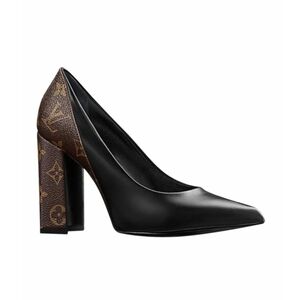 Louis Vuitton Black and Brown Women's Pumps